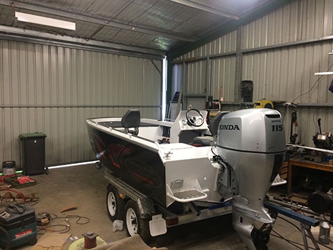 Alloy Tek Outboard Boat