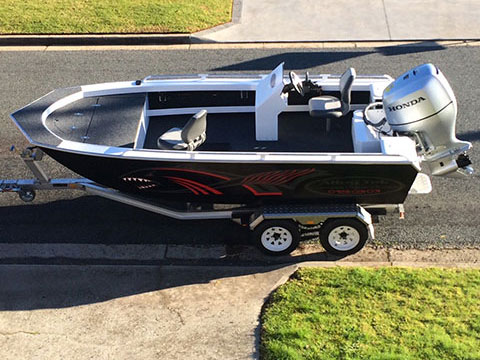 Alloy Tek Outboard Boat